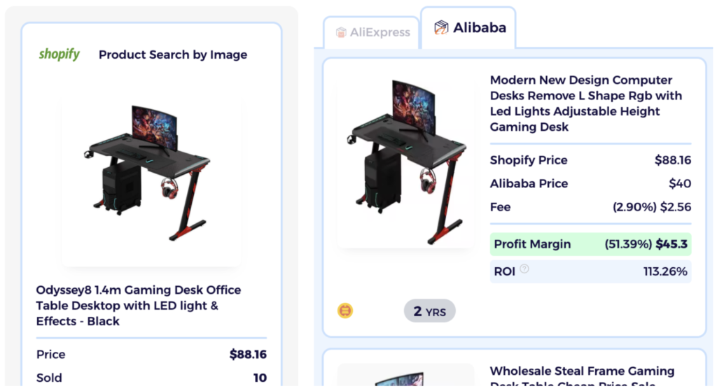 High margin dropshipping product gaming