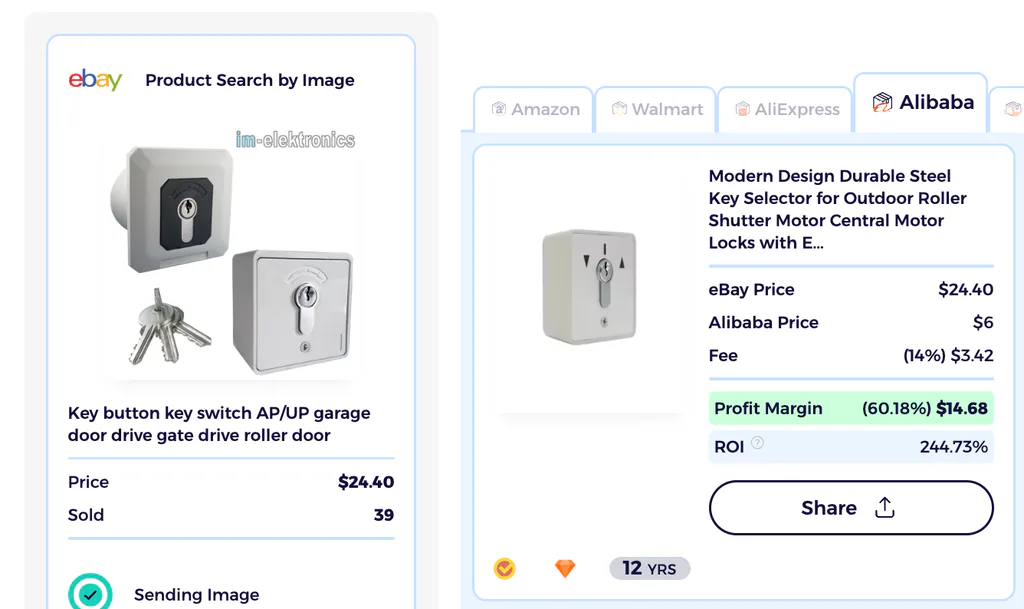 Home Repair Hardware and Garage-Door Parts ebay dropshipping niches supplier finder
