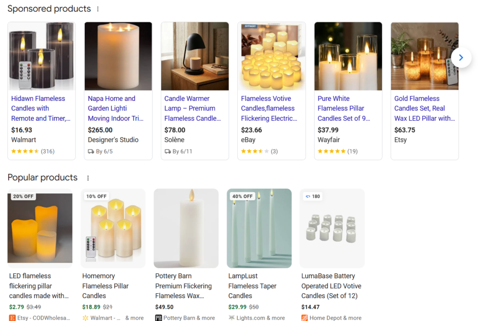 LED Flameless Candles dropship