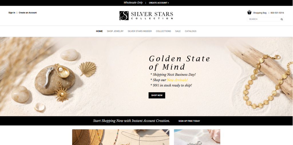 MMA silver one of the dropshipping jewelry suppliers