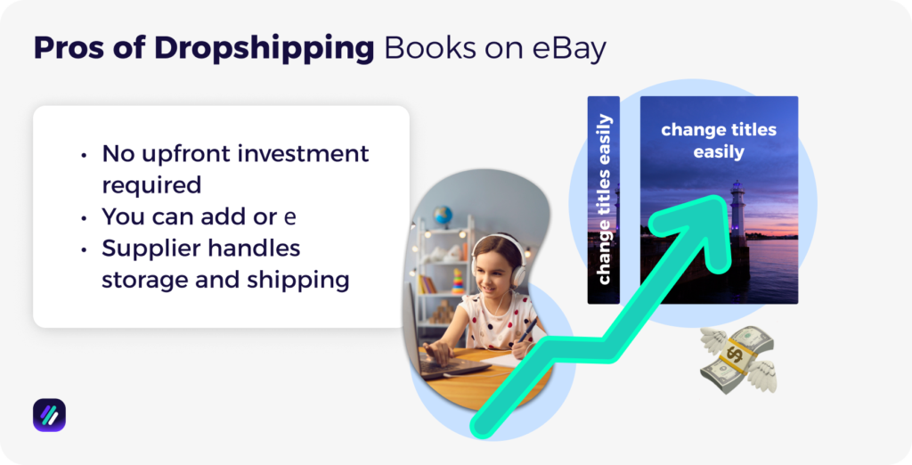 Pros of Dropshipping Books on eBay