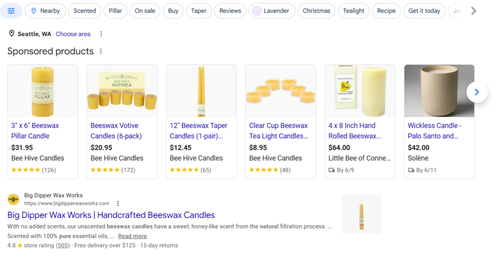 Pure Natural Beeswax Candles dropshipping candles