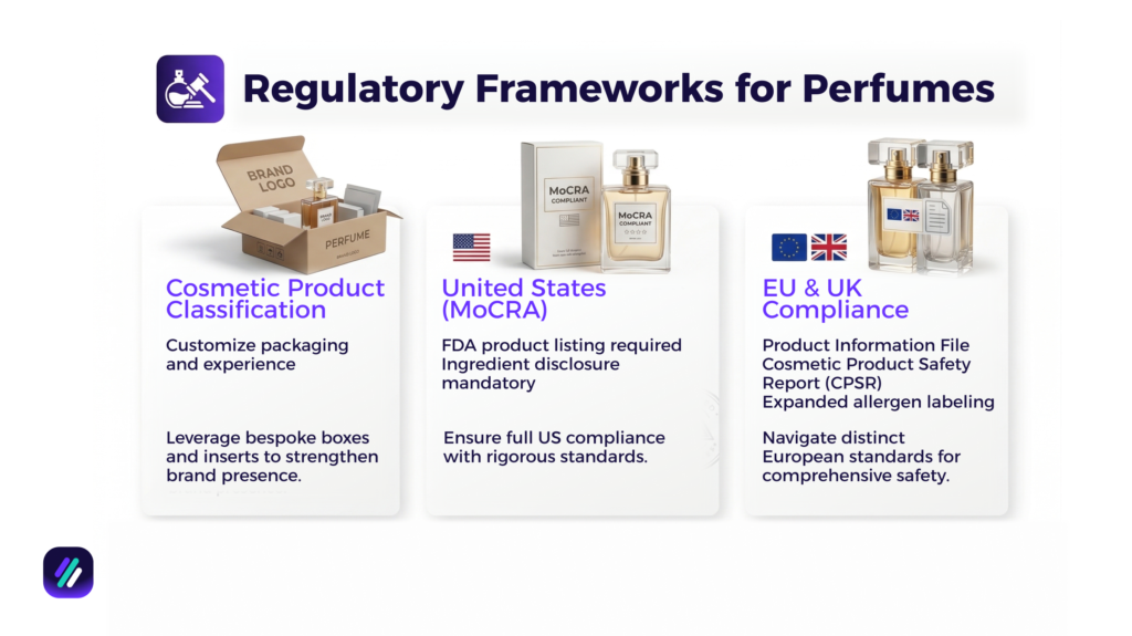 Regulatory frameworks for perfumes
