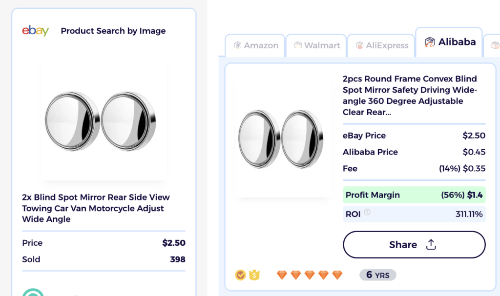 Selective Auto Replacement Parts_Accessories ebay dropshipping niche supplier finder