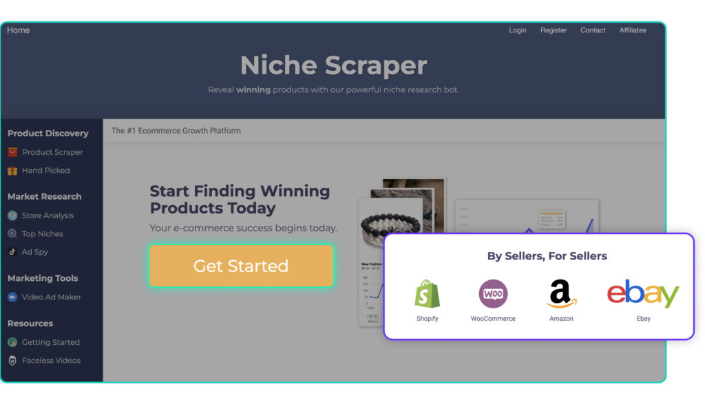 Spocket alternatives and competitors Nichescraper platform
