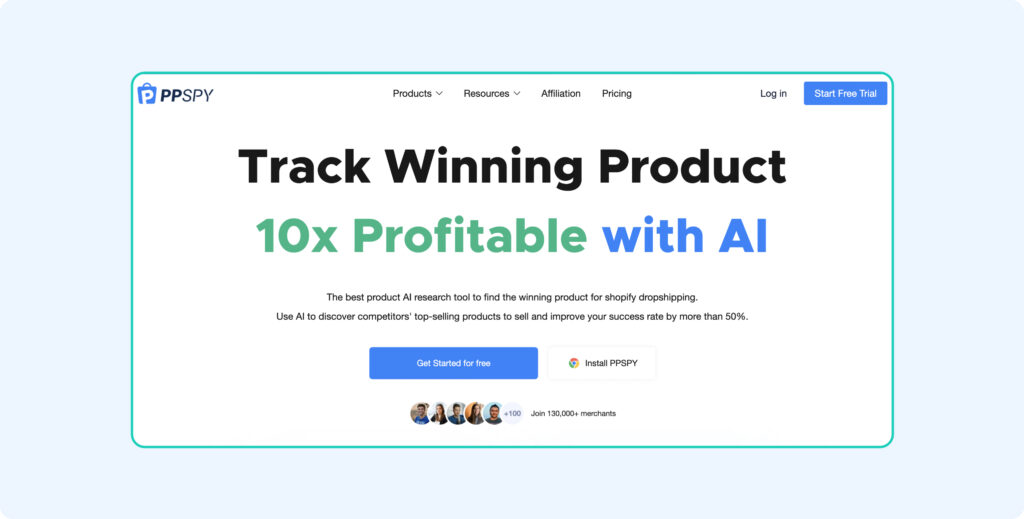Spocket alternatives and competitors PPSPY platform