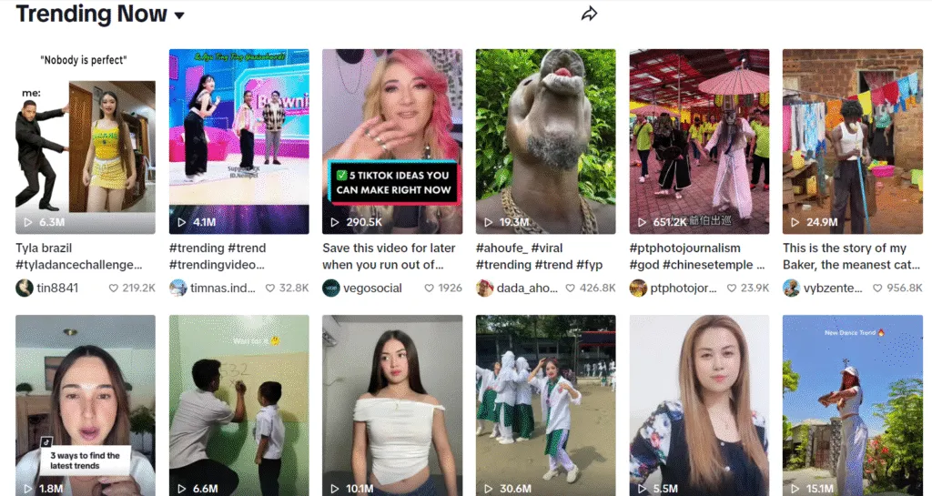 Tiktok Trending