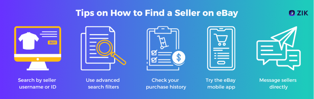 Tips on How to Find a Seller on eBay