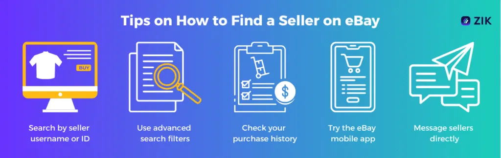 Tips on How to Find a Seller on eBay