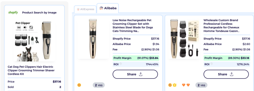 Top pet products to dropship pet grooming kit