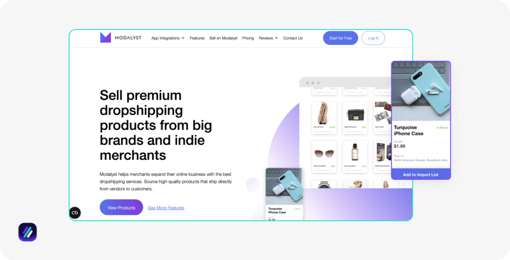 USA dropshipping suppliers Modalyst