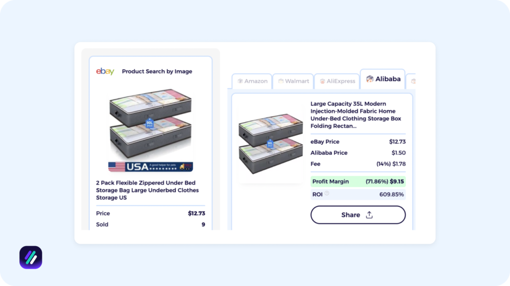 Under-Bed Storage Bag high demand products with low competition