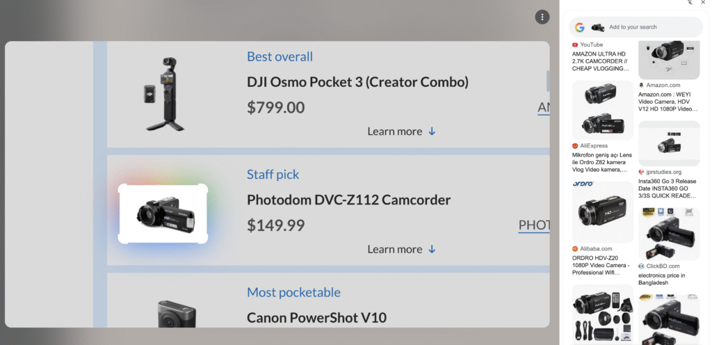 search aliexpress by image using google lens mobile app