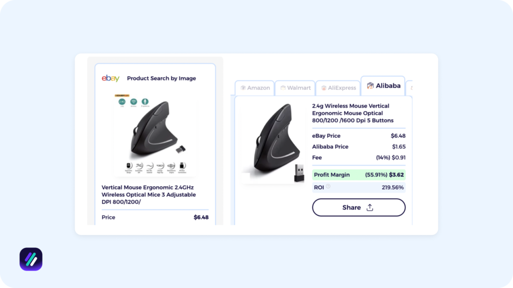 Vertical Mouse high demand products with low competition