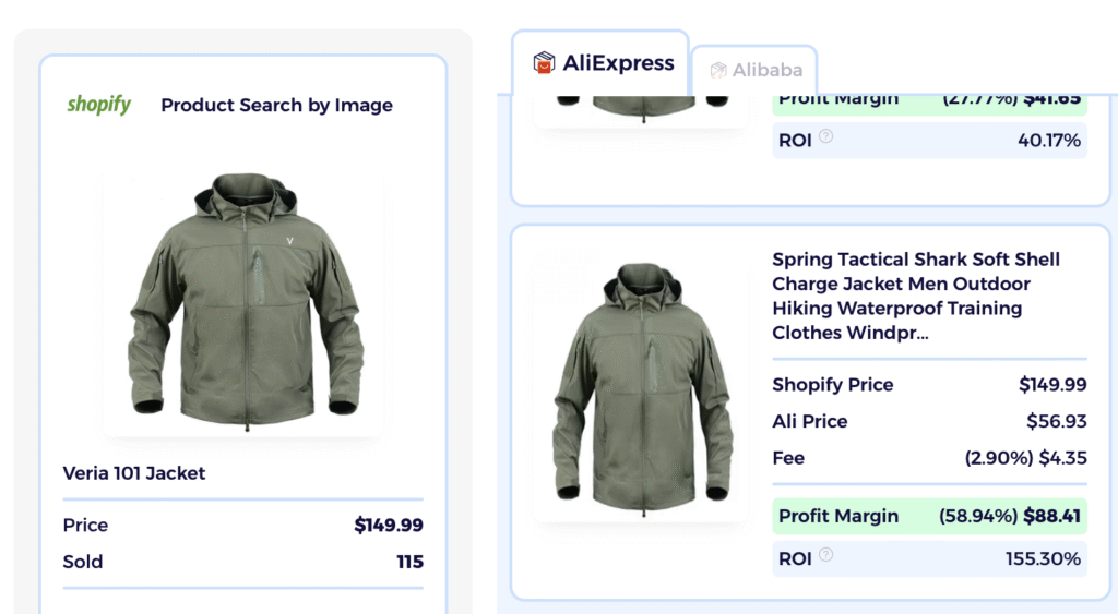 best dropshipping products in the clothing nichea aliexpress supplier