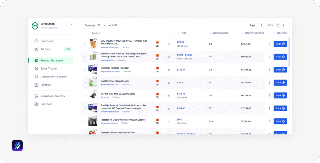 best dropshipping spy tools dropship.io