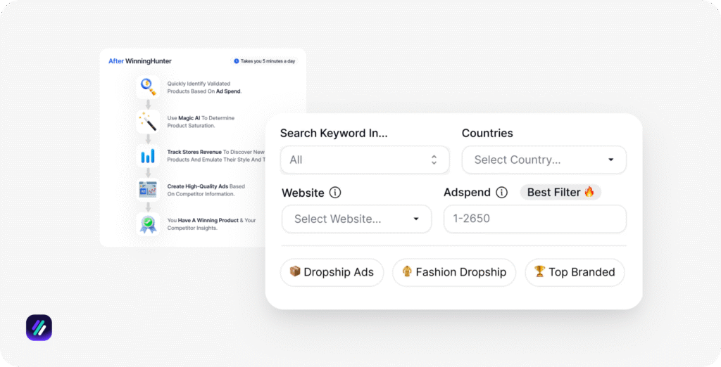 best dropshipping spy tools winninghunter