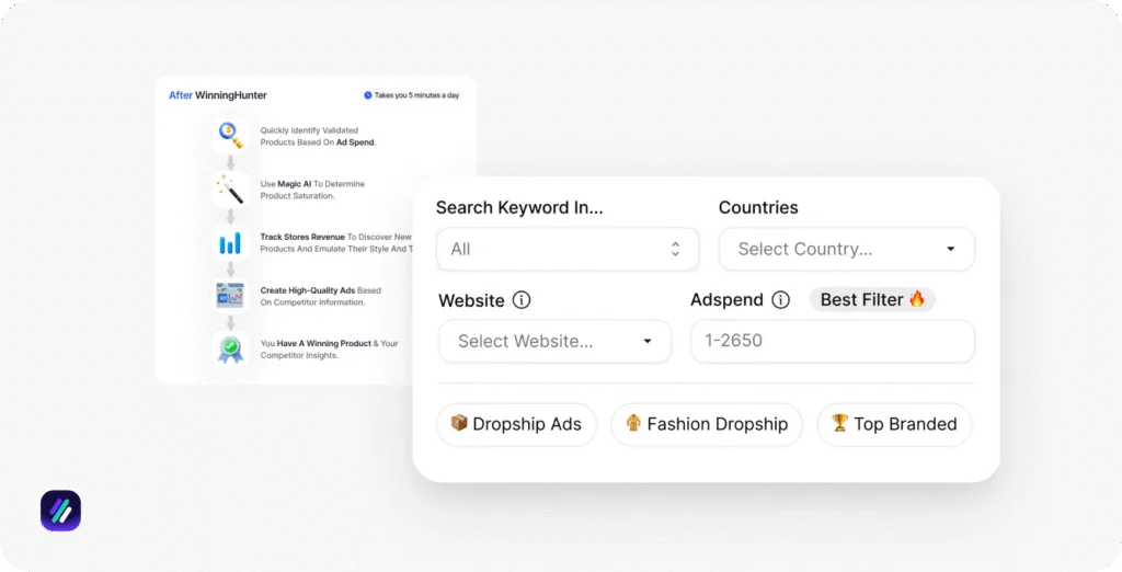 best dropshipping spy tools winninghunter