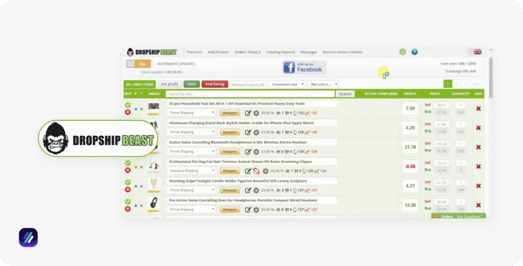 best eBay dropshipping software dropshipbeast