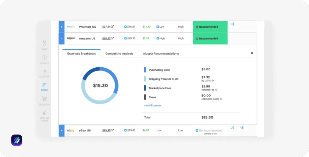 best ebay competitor research tools algopix