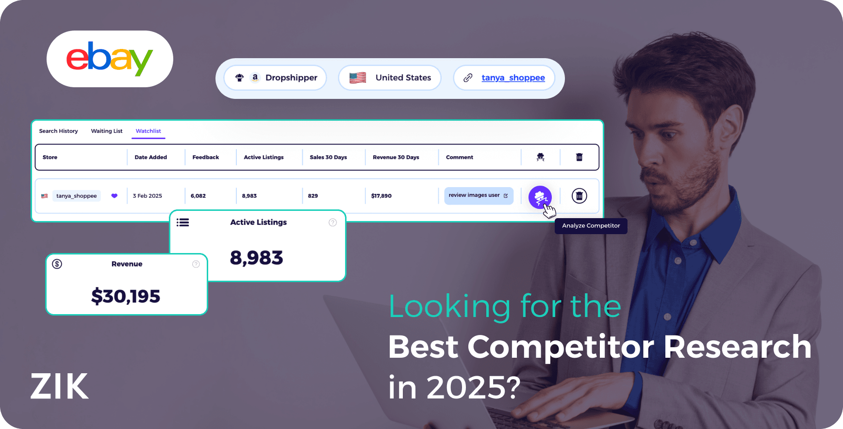 best ebay competitor research tools