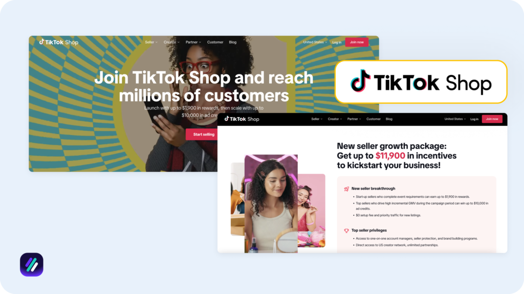 best online selling site major marketplace Tiktok Shop