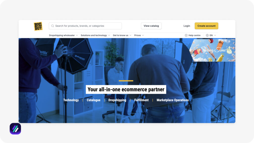 best private label dropshipping supplier Big Buy