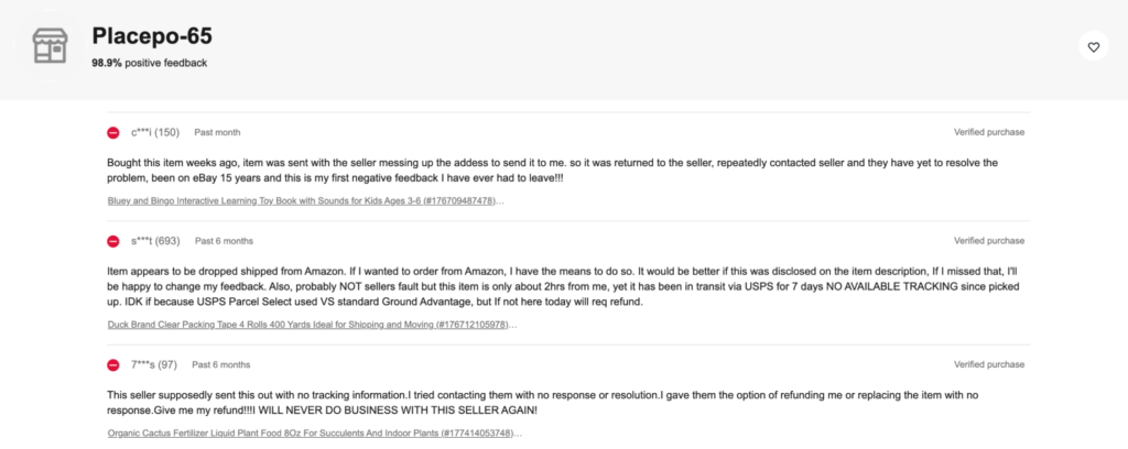 check on competitor ebay feedbacks to fill on the gap and to know how to sell on ebay