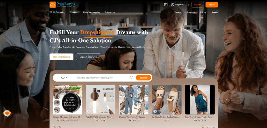 cj dropshipping is one of the best german dropshipping suppliers