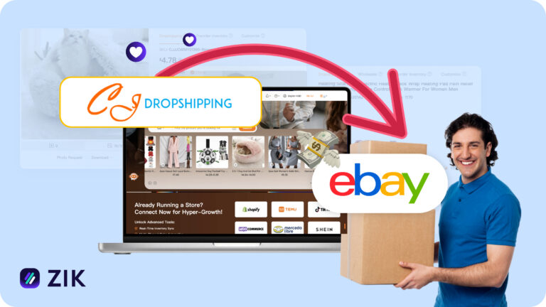 cj dropshipping to ebay