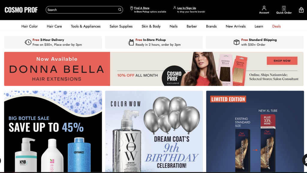 cosmoprof ebay wholesale suppliers