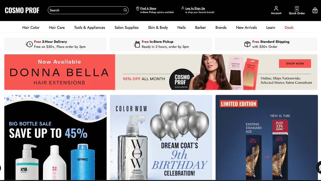 cosmoprof ebay wholesale suppliers