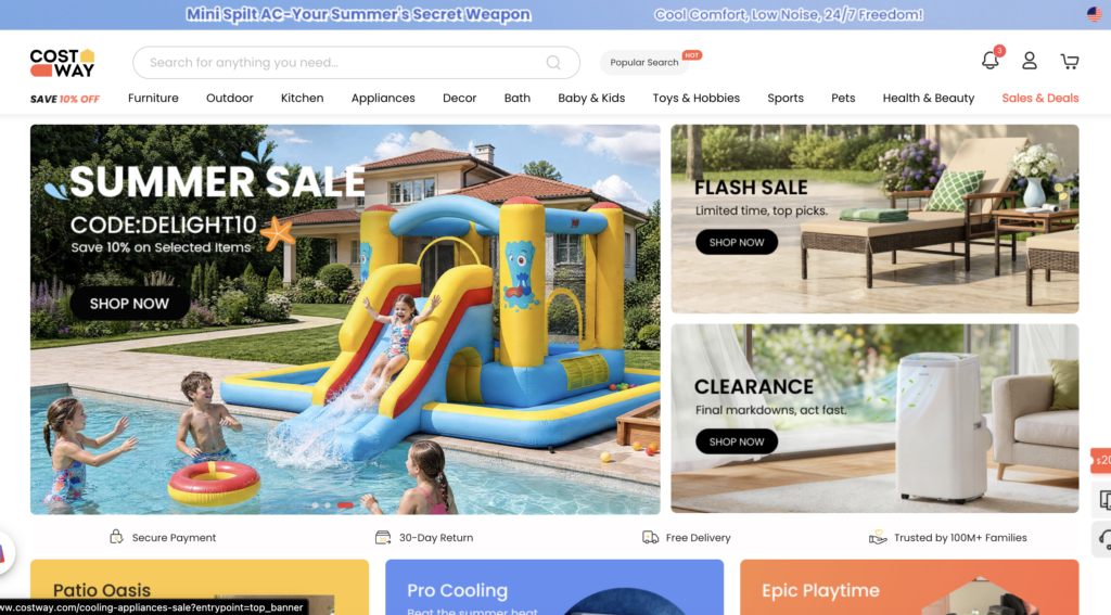 costway ebay wholesale suppliers