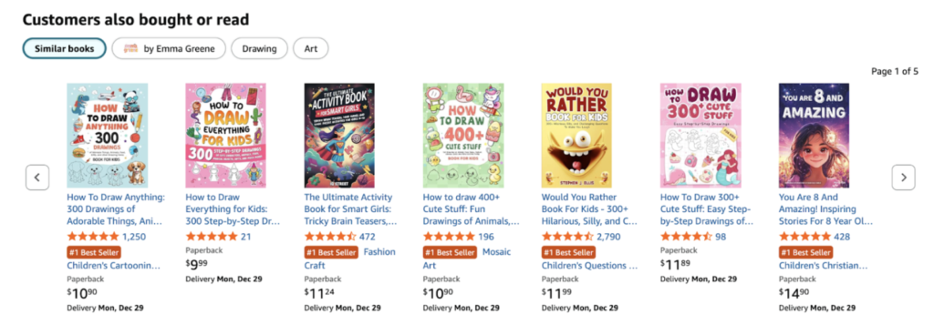 customers also bought or read