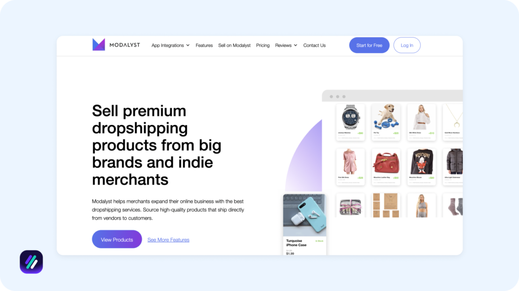dropshipping affiliate program Modalyst