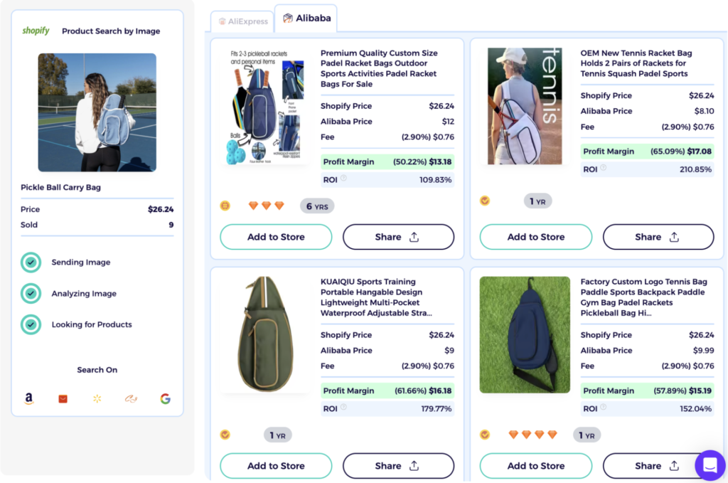 dropshipping product finder checking other supplier prices