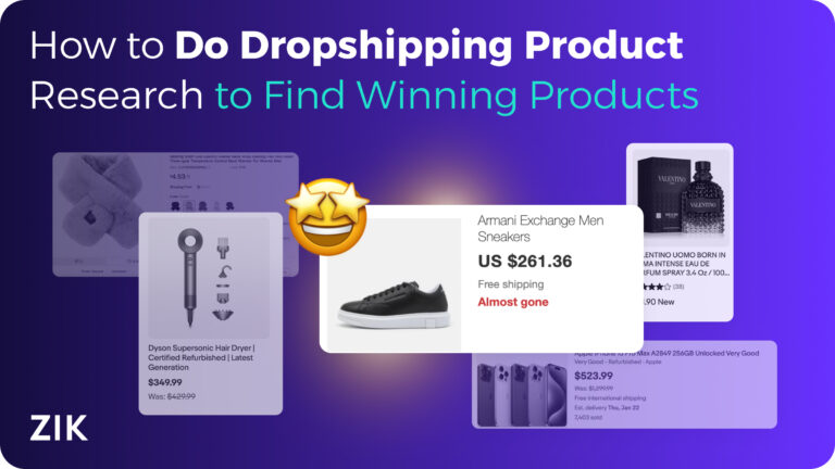 dropshipping product research to find winning products