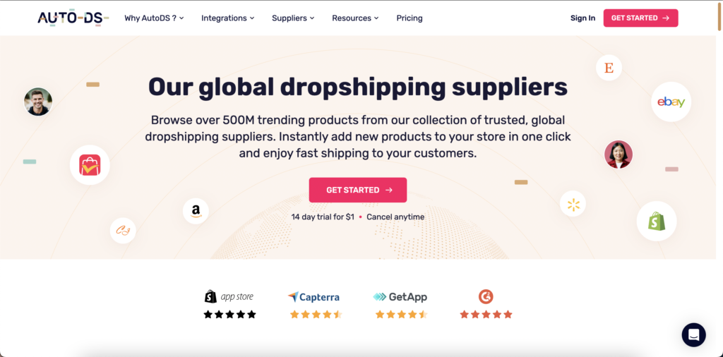 dropshipping suppliers autods