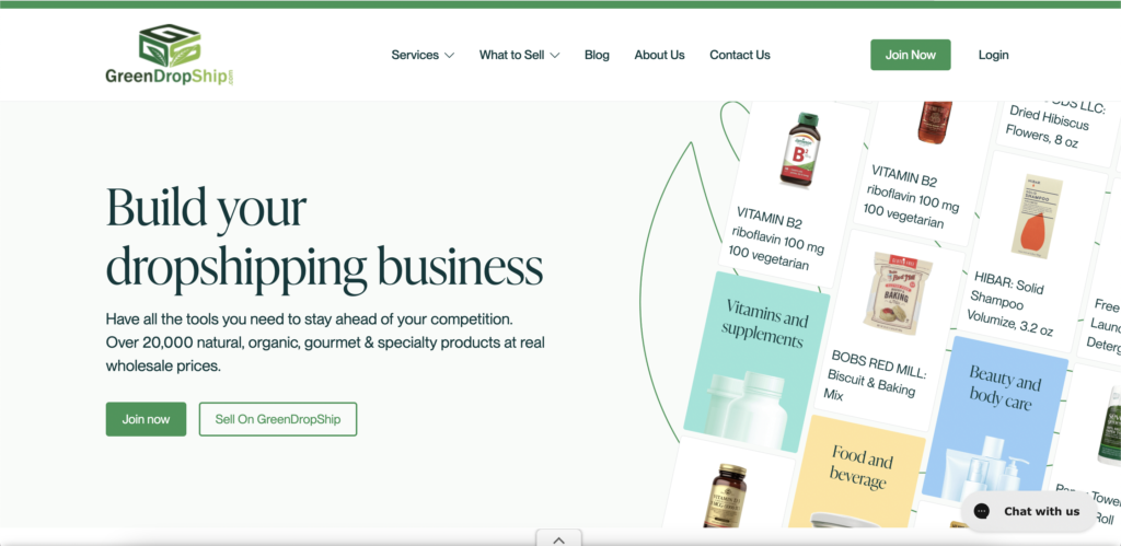 dropshipping suppliers green dropship