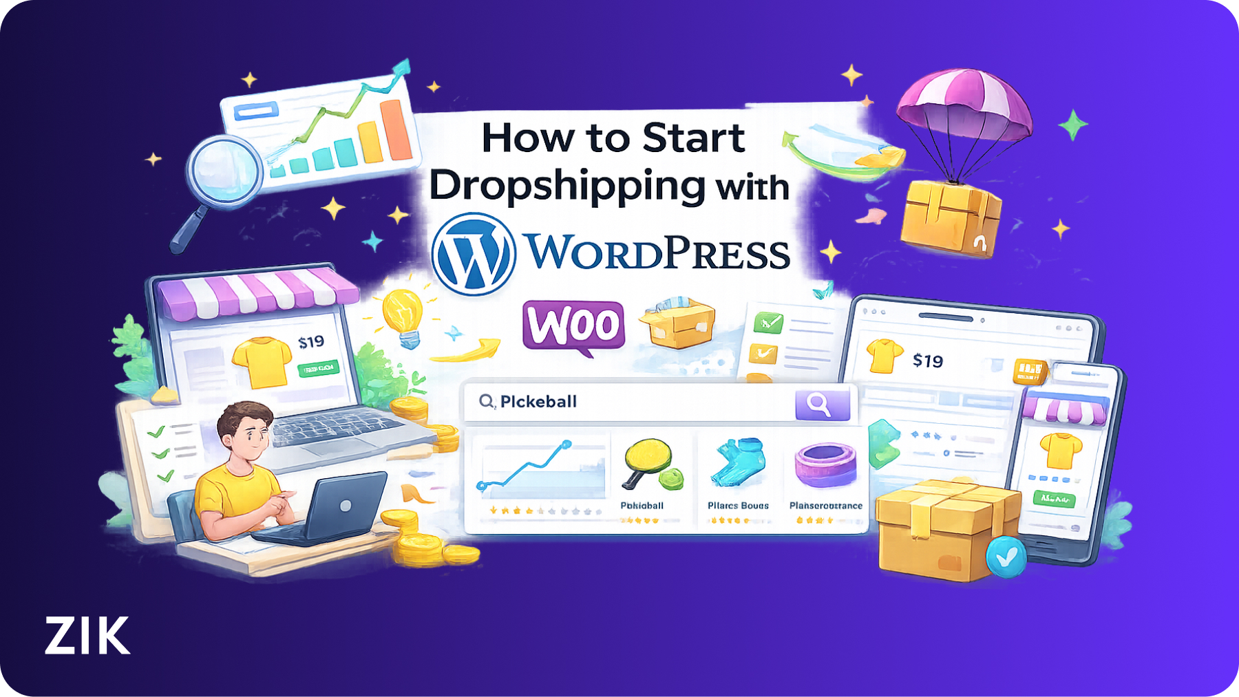 dropshipping with wordpress