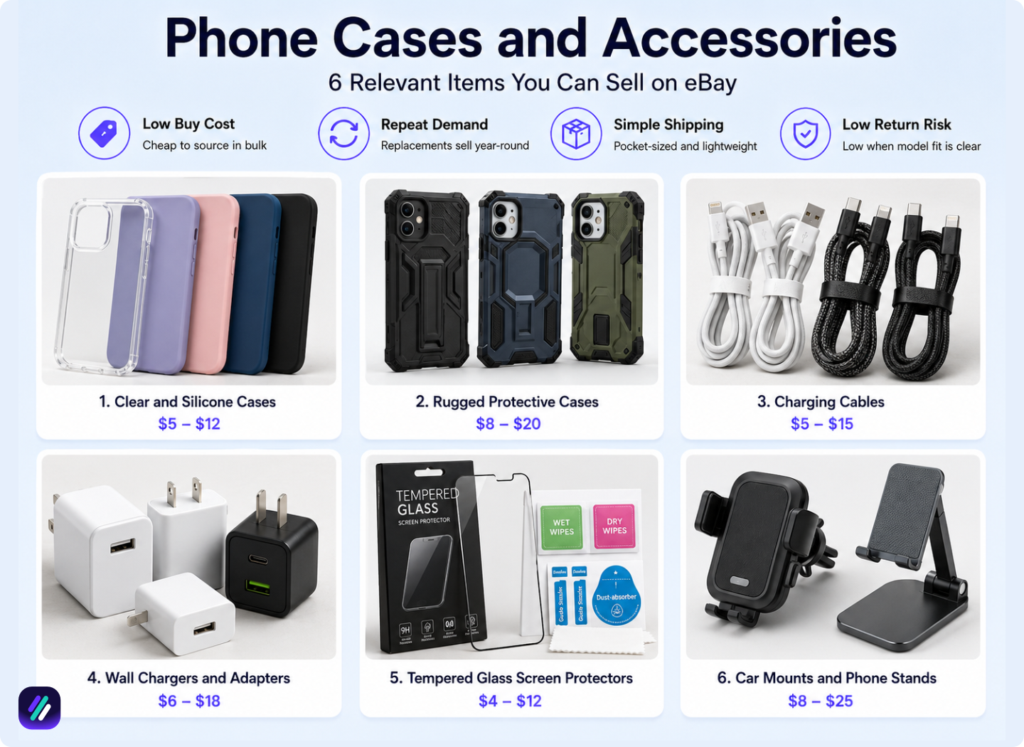 easiest things to sell on ebay phone cases and accessories
