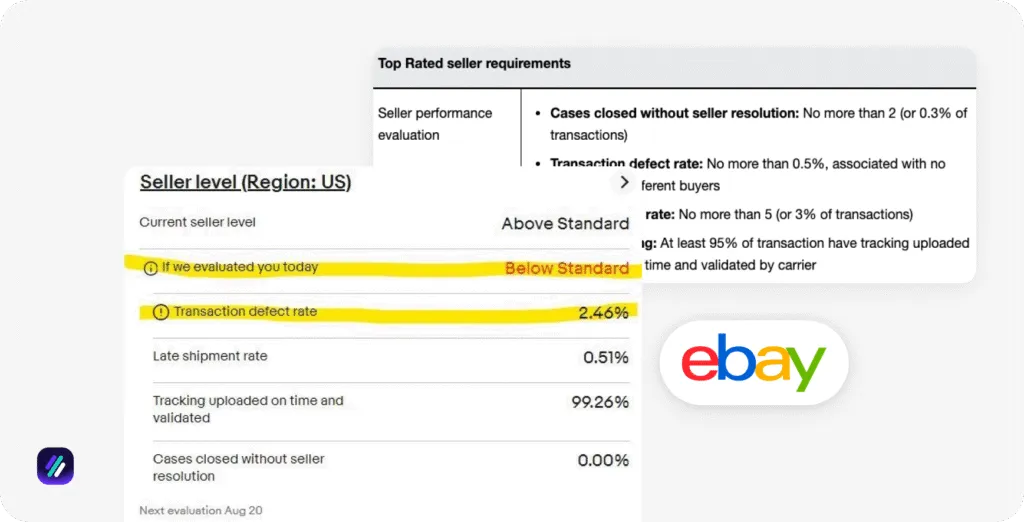 ebay sales down how to fix bad seller rating