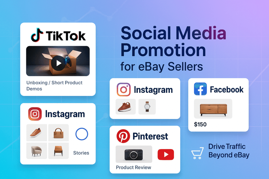 ebay sales down how to fix social media promotion