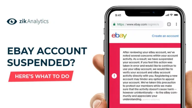 eBay Account Suspended