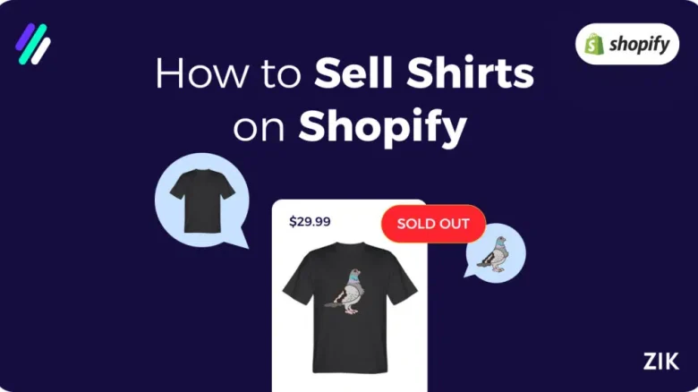 how to sell shirts on shopify