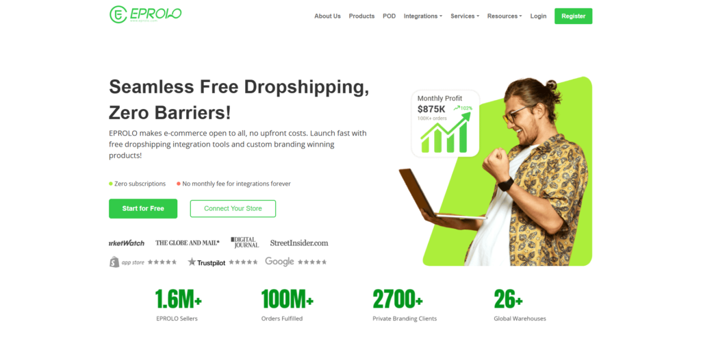 eprolo one of the dropshipping jewelry suppliers