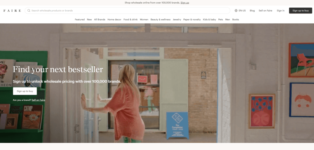 faire is one of the best german dropshipping suppliers