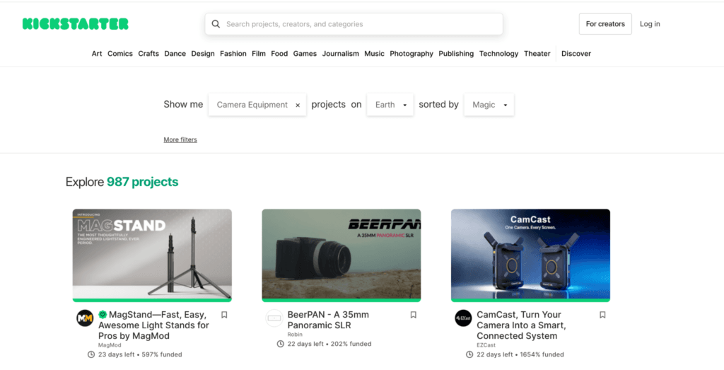 find crowdfunded products before they become popular to find winning products for dropshipping
