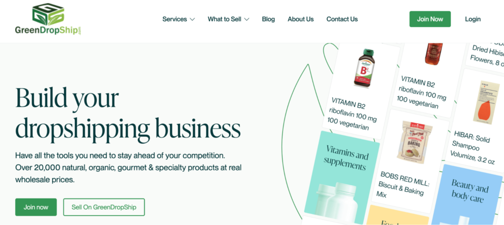 greendropship dropshipping suppliment supplier