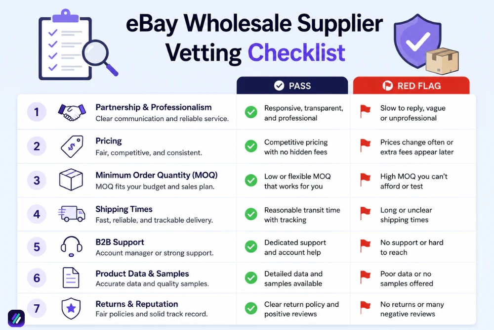 how to check an ebay wholesale supplier